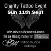 Sunday11th September 2022 Charity Event for James Brindley at BW Tattoo Studio in Aldridge 10am – 6pm